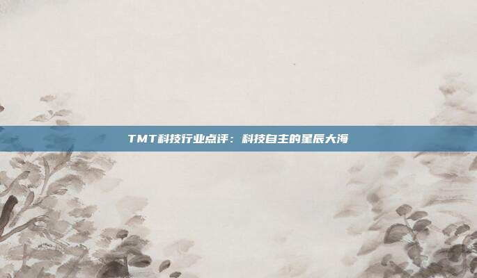 TMT科技行业点评:科技自主的星辰大海