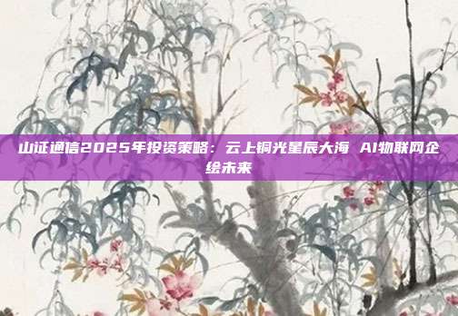 山证通信2025年投资策略:云上铜光星辰大海 AI物联网企绘未来