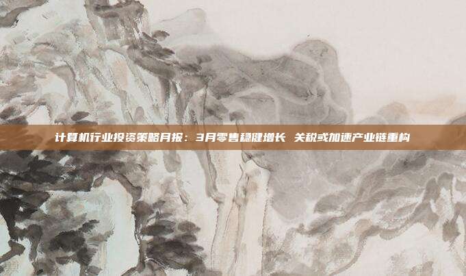 计算机行业投资策略月报:3月零售稳健增长 关税或加速产业链重构