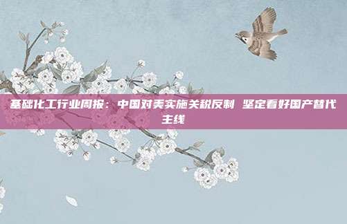 基础化工行业周报:中国对美实施关税反制 坚定看好国产替代主线