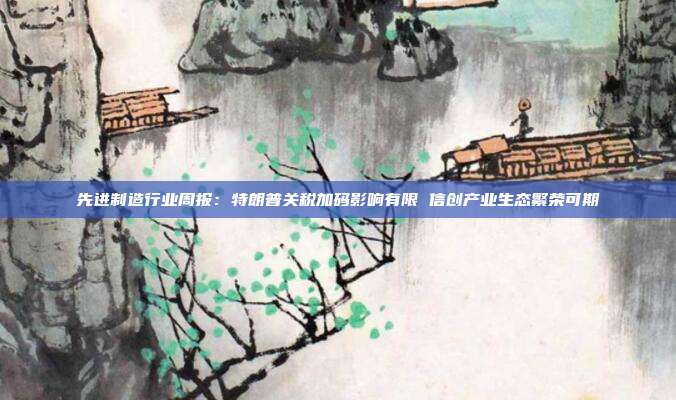 先进制造行业周报：特朗普关税加码影响有限 信创产业生态繁荣可期