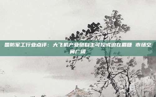 国防军工行业点评:大飞机产业链自主可控或迫在眉睫 市场空间广阔