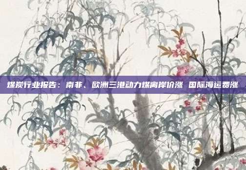 煤炭行业报告:南非、欧洲三港动力煤离岸价涨 国际海运费涨