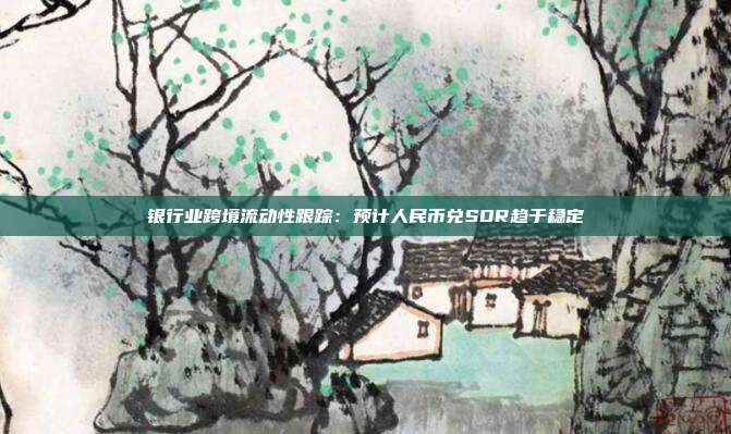 银行业跨境流动性跟踪:预计人民币兑SDR趋于稳定