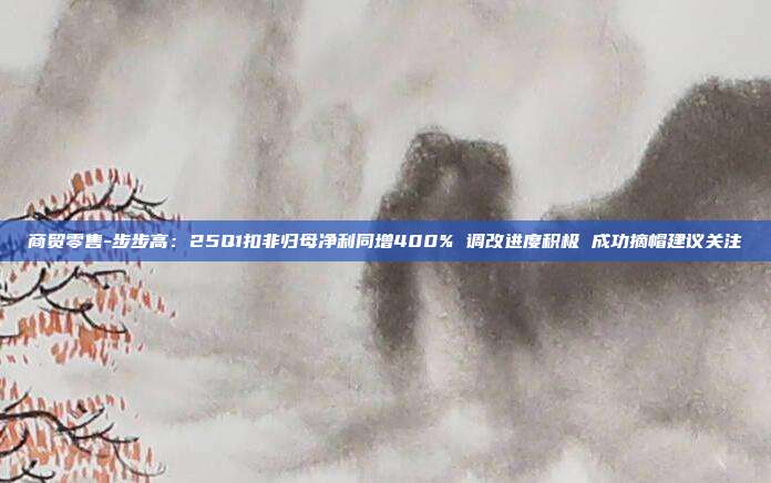 商贸零售-步步高:25Q1扣非归母净利同增400% 调改进度积极 成功摘帽建议关注