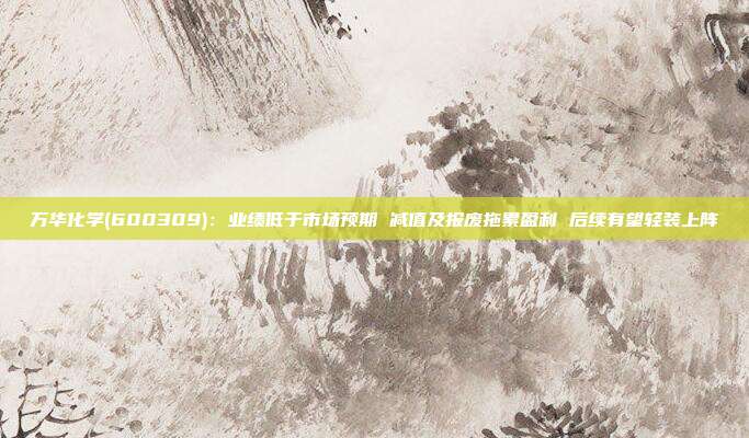 万华化学(600309):业绩低于市场预期 减值及报废拖累盈利 后续有望轻装上阵