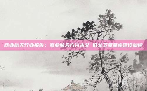 商业航天行业报告:商业航天方兴未艾 低轨卫星星座建设加速
