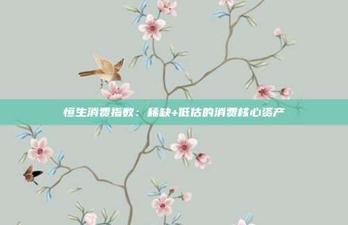 恒生消费指数:稀缺+低估的消费核心资产